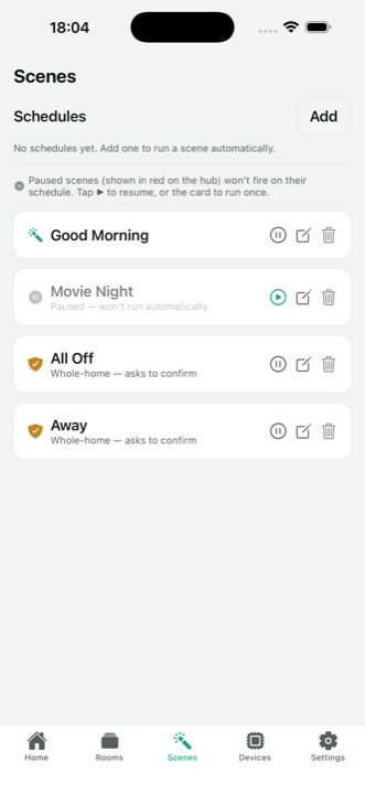 Domiara Scenes screen